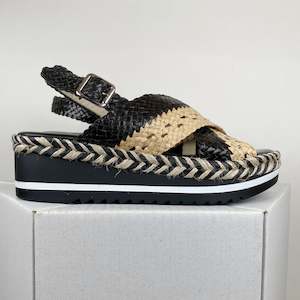 Summer 24: Sasha Weave Sweden Ivory/negro