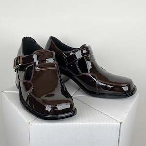 Heels: Mila Raine Colmar chocolate