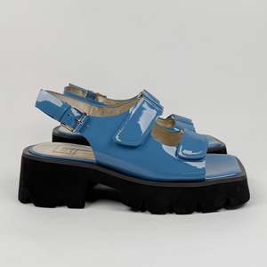 Mila Raine: Mila Raine dixie blue patent