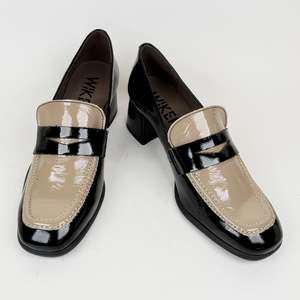 Heels: Wikers Teddi black_taupe