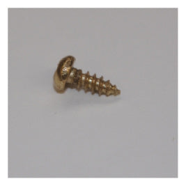 9mm 4g Brass Pan Head Screw
