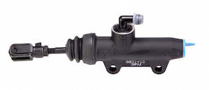 Rear brake master cylinder PS13 - black - end inlet - with fork plunger