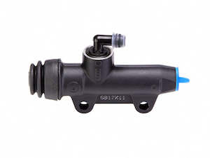 Rear brake master cylinder PS11 - black - end inlet