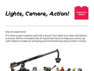 Learn At Home: Lights, Camera, Action!