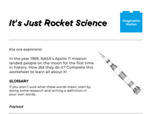 Learn At Home: It's Just Rocket Science