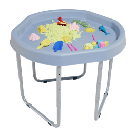 Outdoor Play: Medium Tuff Tray with Stand - Light Blue