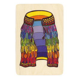 Maori Pasifika & NZ Resources: Rainbow Korowai Wooden Puzzle