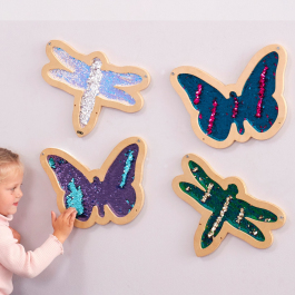 Sensory Tools: Sequin Butterflies & Dragonflies