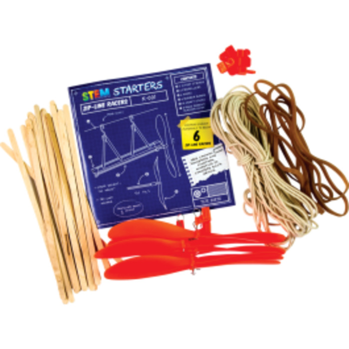 STEM Starters: Zip-Line Racers Activity Kit School Science Experiments