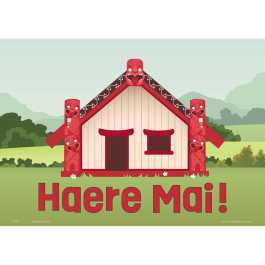 Haere Mai Marae Poster