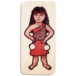 Maori Pasifika & NZ Resources: Poi Wooden Puzzle