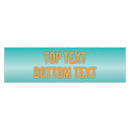 Personalised Banners: Teal Vibe Personalised Banner Creative Classrooms