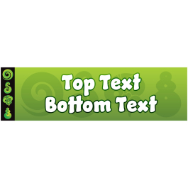 Products: Pounamu Personalised Banner