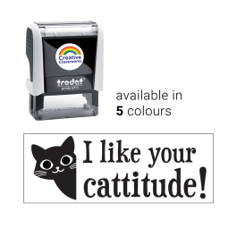 I Like Your Cattitude Stamp