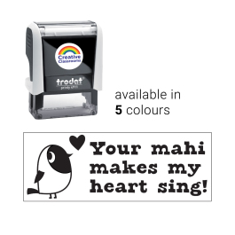 Your Mahi Makes My Heart Sing Stamp