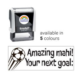 Amazing Mahi Your next goal is Stamp