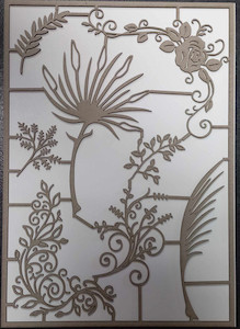 Imagine If Floral Flourish Chipboard