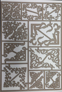 Products: Imagine If Decorative Corners Chipboard
