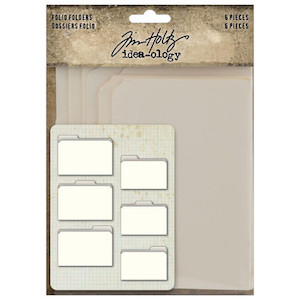 Products: Tim Holtz Idea-ology Folders