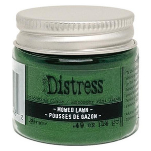 Products: Tim Holtz Distress Embossing Glaze - Ranger Mowed Lawn