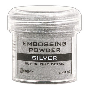 Products: Ranger Embossing Powder Super Fine Detail - Silver