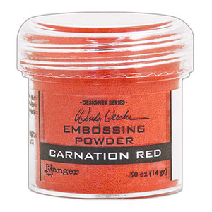 Products: Ranger Wendy Vecchi Embossing Powder - Carnation Red