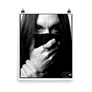 Products: Chris Cuffaro AR+artist™ myblack.app poster series 1 - Iggy Pop