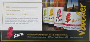 RURU WINES Gift Voucher