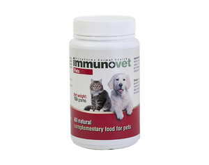 Immunovet Powder 750gram Low Stock. 1 per customer please