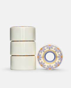 Impala Quad Rink Riot Wheels 4 Pack - Off White