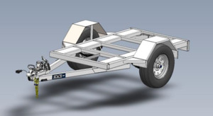 Trailer selection available for Pump & Generator machinery