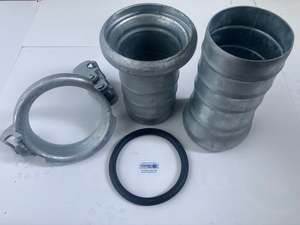 Frontpage: 150mm (6inch) Bauer coupling sets GALV options