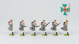 Crimean War Retired: 84 Russian Line Infantry charging