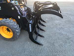 Skidsteer Hitch Brush Grapple