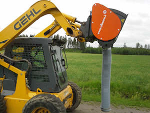 Concrete mixer bucket 160 L for Skidsteer / Excavator / Euro hitch