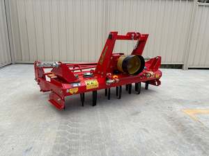 Seeders: Rotex M150 Power Harrow with Cage Roller