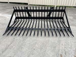 Stone Fork Bucket 2m Euro Hitch