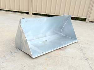 Novaquip 1.2m Bucket for Compact Tractor Euro Hitch