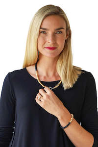 Two Toned Nkl -Matt Black/Matt Gold