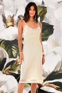 Slips Camis Singlets: Boudoir Baby Slip -Nude