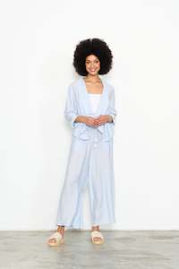 Caju Jacket w Back Feature - Sky