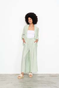 Caju: Caju Jacket w Back Feature - Mint