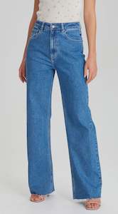 Suzie Wide Leg Jean -Sorrento Blue