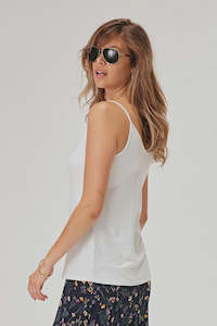 Lemon Tree: Essential Singlet -White