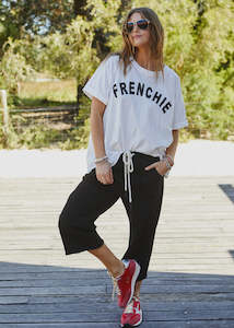 Frenchie Track Pant-Black