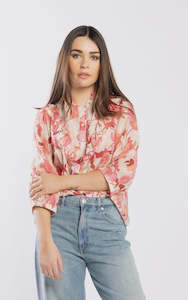 Trios Blouse - Pink Whimsy