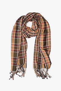 Scarves: Sienna Check Scarf