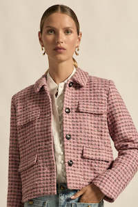 Coats: Adjoin Jacket -Rose Boucle