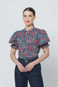 Honey Blouse -Garden Dream