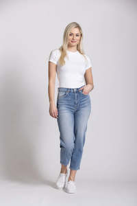 Jean Sale: Ilana Jeans -Anise wash